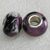 Ceramics Beads European, European Style, 14x10mm Hole:5mm, Sold by Bag