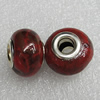 Ceramics Beads European, European Style, 15x11mm Hole:6mm, Sold by Bag