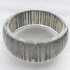 Resin Bracelet, width:28mm, Inner diameter:66mm, Sold by PC