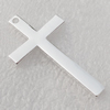 Zinc Alloy Pendant, Nickel-free & Lead-free, Cross, 50x28mm, Hole:2.5mm, Sold by PC