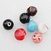 Ceramics Beads, Mix Style, 18mm-19x17mm Hole:2.5mm, Sold by Bag