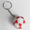 Plastic Key Chain, Football 40mm, Sold by PC