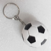 Plastic Key Chain, Football 40mm, Sold by PC