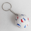 Plastic Key Chain, Football 40mm, Sold by PC