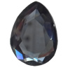 Crystal Cabochons, Teardrop, 18x25mm, Sold by Bag