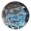 Crystal Cabochons, Flat Round, 35mm, Sold by Bag