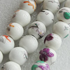 Ceramics Beads, Mix Style, Round 18mm Hole:3mm, Sold by Bag