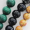 Ceramics Beads, Mix Style, Round 24mm Hole:3mm, Sold by Bag