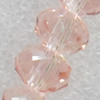 Glass Crystal Beads, Rondelle, 6mm, Hole:1mm, Sold by Strand