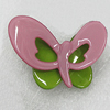 Fashional hair Clip with Acrylic, Butterfly 47x36mm, Sold by Group
