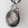 Shell Pendant, 14x27mm, Hole:Approx 4mm, Sold by PC