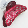 Fashional hair Clip with Acrylic, 92x50mm, Sold by Group