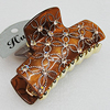 Fashional hair Clip with Acrylic, 84x42mm, Sold by Group