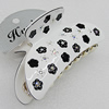 Fashional hair Clip with Acrylic, 86x43mm, Sold by Group