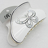 Fashional hair Clip with Acrylic, 89x44mm, Sold by Group