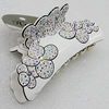 Fashional hair Clip with Acrylic, 97x46mm, Sold by Group
