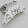 Fashional hair Clip with Acrylic, 100x44mm, Sold by Group