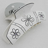 Fashional hair Clip with Acrylic, 104x45mm, Sold by Group