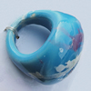 Ceramics Finger Rings, 30mm, Sold by Bag