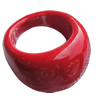 Ceramics Finger Rings, 16mm, Sold by Bag