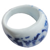 Ceramics Finger Rings, 16mm, Sold by Bag