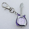 Metal Alloy Fashionable Waist Watch, Guitar 57x25mm, Sold by PC