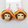 Fimo Earring, 36mm, Sold by Dozen