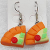 Fimo Earring, 35mm, Sold by Dozen