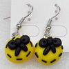 Fimo Earring, 30mm, Sold by Dozen