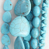 Turquoise Beads, Mix Style, 13x8-40mm, Hole:Approx 1mm, Sold by Group