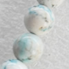 Turquoise Beads, 10mm, Hole:Approx 1mm, Sold per 16-inch Strands