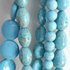 Turquoise Beads, Mix Style, 10-15x20mm, Hole:Approx 1mm, Sold by Group
