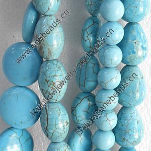 Turquoise Beads, Mix Style, 10-15x20mm, Hole:Approx 1mm, Sold by Group
