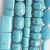 Turquoise Beads, Mix Style, 10x16-17x25mm, Hole:Approx 1mm, Sold by Group