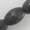 Natural Lava Beads, Oval, 18x25mm, Hole:1mm, Sold per 16-inch Strand