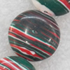 Malachite Beads，Flat Round, 15mm, Hole:Approx 1mm, Sold per 16-inch Strand