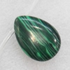 Malachite Beads，Teardrop, 17x24mm, Hole:Approx 1mm, Sold per 16-inch Strand