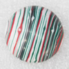 Malachite Cabochons，Round, 12mm in diameter, Sold by PC