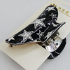 Fashional hair Clip with Acrylic, 94x55mm, Sold by Group 