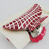 Fashional hair Clip with Acrylic, 95x50mm, Sold by Group 