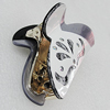Fashional hair Clip with Acrylic, 83x42mm, Sold by Group 
