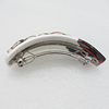 Fashional hair Clip with Acrylic, 94x37mm, Sold by Group 