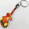 Aluminum Alloy keyring Jewelry Key Chains, 33x88mm, Length:Approx 13cm, Sold by PC