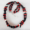 Fashion Coral Necklace, width:10mm, Length Approx:15.7-inch, Sold by Strand