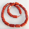 Fashion Coral Necklace, width:11mm, Length Approx:15.7-inch, Sold by Strand