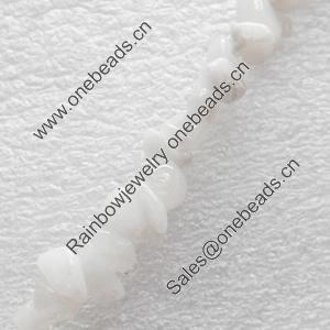 Gemstone Beads, Chips, 5-8mm, Hole:Approx 1mm, Sold per 16-inch Strand