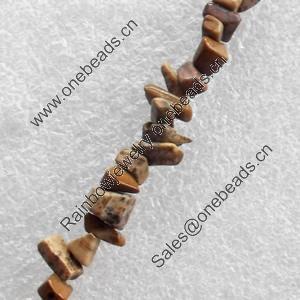 Gemstone Beads, Chips, 5-8mm, Hole:Approx 1mm, Sold per 16-inch Strand