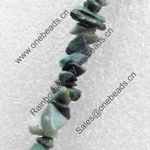 Gemstone Beads, Chips, 5-8mm, Hole:Approx 1mm, Sold per 16-inch Strand