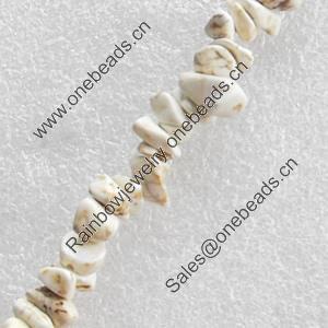 Gemstone Beads, Chips, 5-8mm, Hole:Approx 1mm, Sold per 16-inch Strand