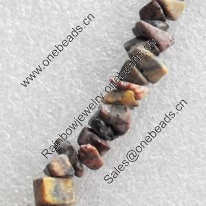 Gemstone Beads, Chips, 5-8mm, Hole:Approx 1mm, Sold per 16-inch Strand